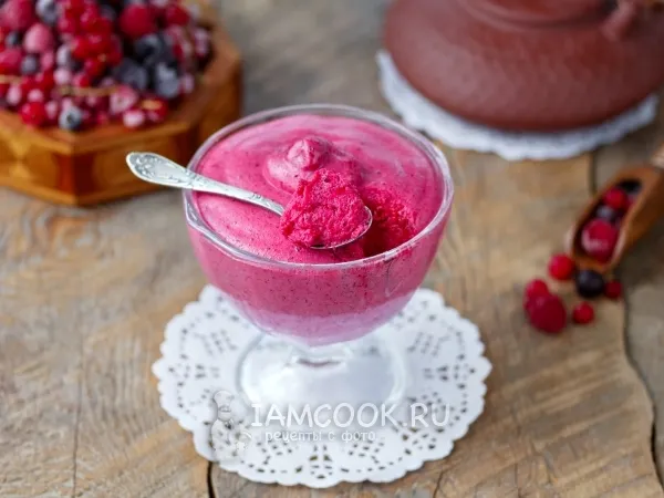 Фото блюда: Ягодный мусс