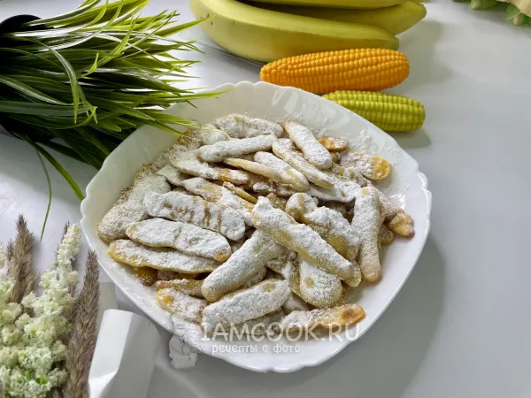 Фото готового блюда: Домашние кукурузные палочки