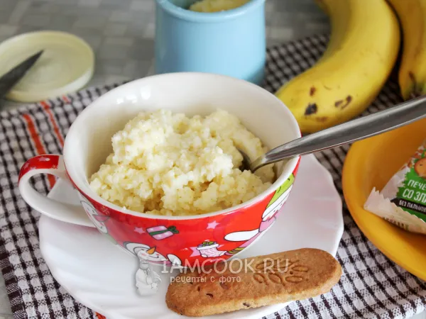 Фото блюда: Пшенная каша в пароварке (на молоке)