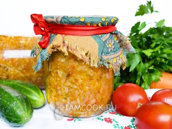 Фото готового блюда: Заправка для рассольника на зиму