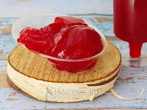 Фото готового блюда: Малиновое желе