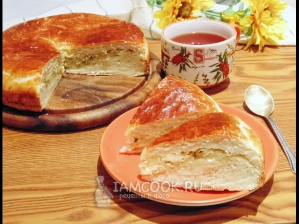 Фото блюда: Пирог с капустой и яйцом