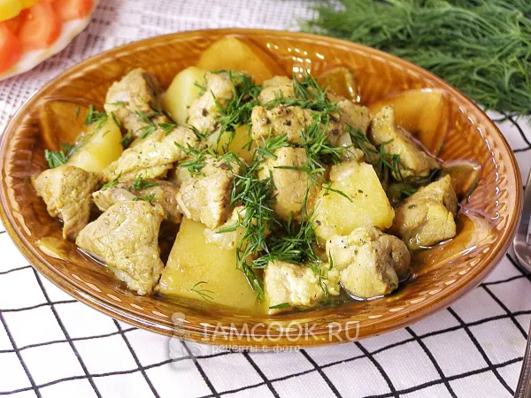 Фото блюда: Казан-кебаб из свинины