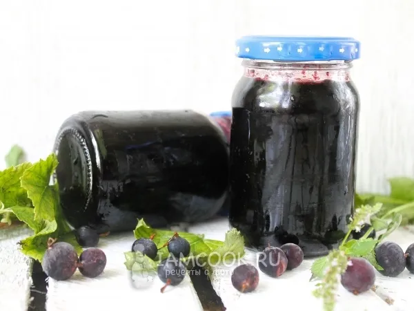 Фото блюда: Джем из черной смородины на зиму
