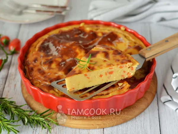 Фото блюда: Гороховая запеканка в духовке