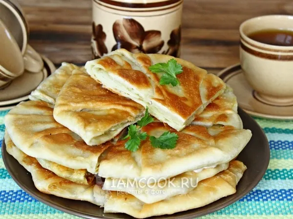 Фото готового блюда: Плацинды с картошкой