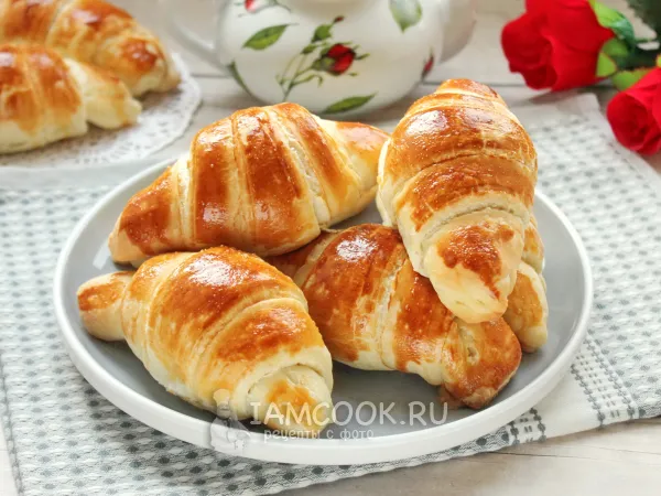 Фото блюда: Круассаны с курицей