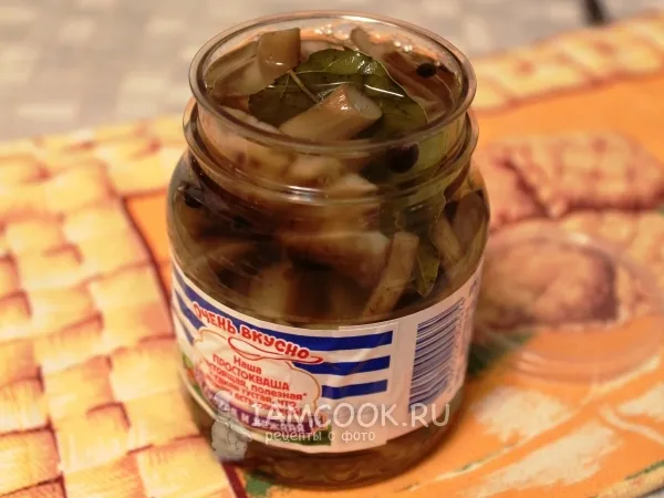 Фото блюда: Маринование опят без стерилизации на зиму